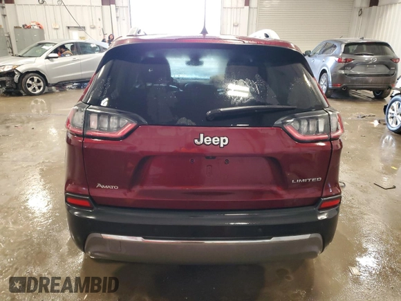 2020 Jeep Cherokee Limited with VIN 1C4PJLDB8LD653181, listed as a Copart auction lot 43657925 with 0 mi miles and Clean Title. Bid and sale history available at carsss.com. Image 6.