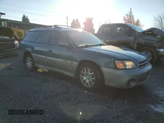 2001 Subaru Legacy Outback VDC with VIN 4S3BH896517651821, listed as a Copart auction lot 79705664 with 203,619 mi miles and Salvage title. Bid and sale history available at DreamBid. Image 4.