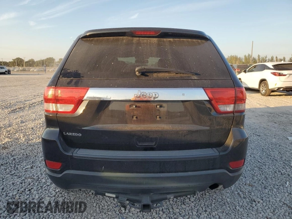 2012 Jeep Grand Cherokee Laredo with VIN 1C4RJEAG8CC316844, listed as a Copart auction lot 44212985 with 167,033 mi miles and Clean Title. Bid and sale history available at carsss.com. Image 6.