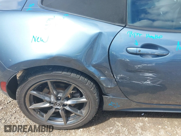 2017 Mazda MX-5 Miata Grand Touring with VIN JM1NDAD76H0123546, listed as a IAAI auction lot 42730223 with 120,335 mi miles and . Bid and sale history available at DreamBid. Image 6.
