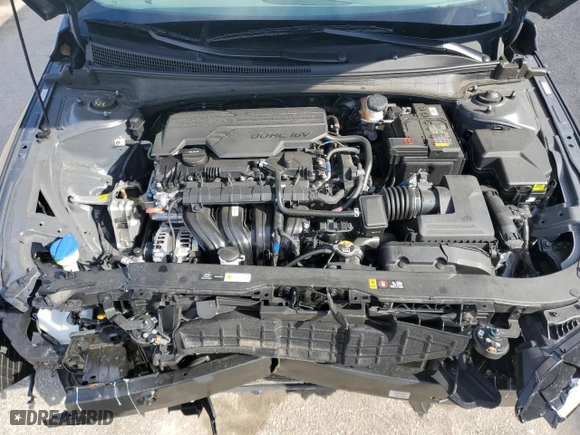 2024 Hyundai Elantra SEL with VIN KMHLM4DG4RU734240, listed as a Copart auction lot 42863805 with 14,880 mi miles and Salvage Title. Bid and sale history available at carsss.com. Image 11.