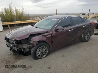 2020 Kia Optima LX with VIN 5XXGT4L35LG428619, listed as a Copart auction lot 51297875 with 80,428 mi miles and Salvage title. Bid and sale history available at DreamBid. Image 1.