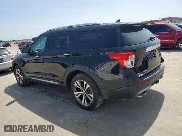 2020 Ford Explorer Platinum z VIN 1FM5K8HC0LGA60137, wystawiony jako Copart lot #64837965 z przebiegiem 24 932 mil mil oraz Szkoda całkowita • Salvage title. Historia ofert i sprzedaży dostępna na DreamBid. Obrazek 2.