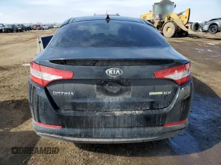 2013 Kia Optima Hybrid EX with VIN KNAGM4AD9D5039557, listed as a Copart auction lot 46344555 with 165,839 mi miles and Salvage Title. Bid and sale history available at carsss.com. Image 6.
