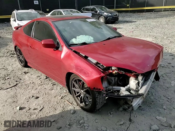 2003 Acura RSX Type S with VIN JH4DC53083C016031, listed as a Copart auction lot 75974144 with 0 mi miles and Salvage Title. Bid and sale history available at carsss.com. Image 10.