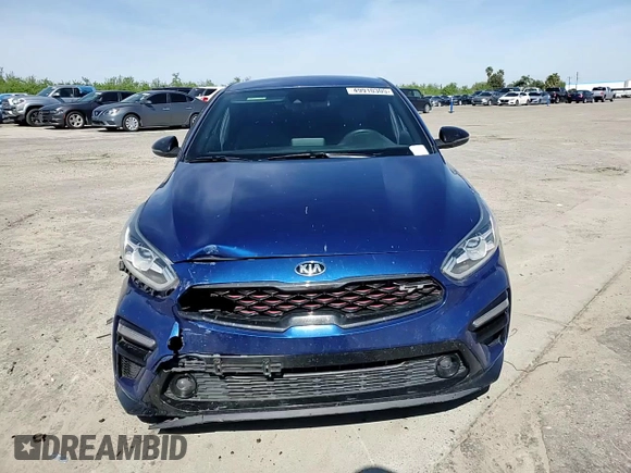 2021 Kia Forte GT with VIN 3KPF44AC4ME279173, listed as a Copart auction lot 49910305 with 70,657 mi miles and Salvage Title. Bid and sale history available at carsss.com. Image 11.