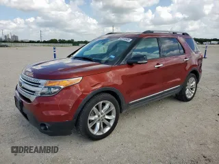 2014 Ford Explorer XLT with VIN 1FM5K7D8XEGA07668, listed as a Copart auction lot 62013535 with 178,148 mi miles and Salvage title. Bid and sale history available at DreamBid. Image 1.