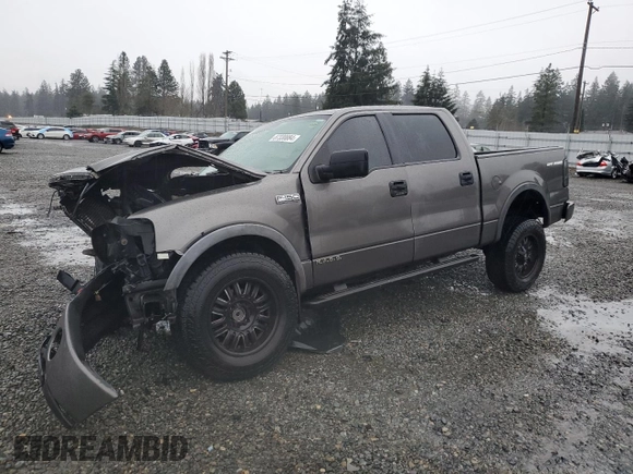 2006 Ford F-150 XL with VIN 1FTPW14V26FB32515, listed as a Copart auction lot 87330884 with 277,053 mi miles and Salvage Title. Bid and sale history available at carsss.com. Image 1.