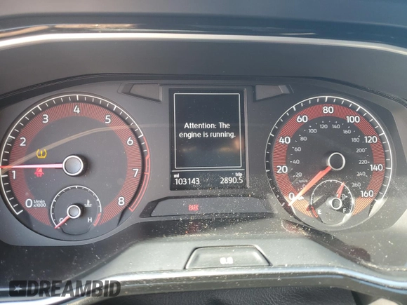 2020 Volkswagen Jetta S with VIN 3VWN57BU8LM082249, listed as a Copart auction lot 60300985 with 103,143 mi miles and Salvage title. Bid and sale history available at DreamBid. Image 9.