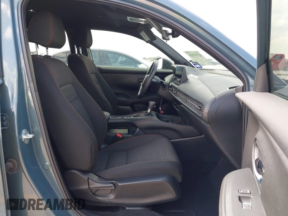 2024 Honda HR-V Sport with VIN 3CZRZ1H5XRM751386, listed as a IAAI auction lot 42397520 with 13,049 mi miles and . Bid and sale history available at DreamBid. Image 5.