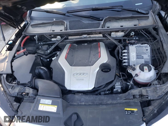2018 Audi SQ5 Premium Plus with VIN WA1A4AFY6J2177258, listed as a Copart auction lot 37981613 with 49,805 mi miles. Bid and sale history available at carsss.com. Image 12.