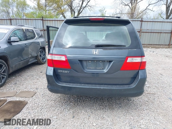 2006 Honda Odyssey EX-L with VIN 5FNRL38716B441549, listed as a IAAI auction lot 42048758 with 232,194 mi miles. Bid and sale history available at carsss.com. Image 16.
