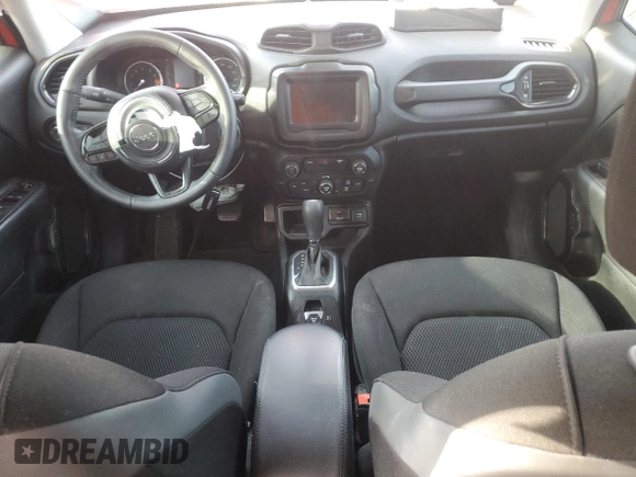 2018 Jeep Renegade Altitude with VIN ZACCJABBXJPH24174, listed as a Copart auction lot 50736845 with 87,712 mi miles and Salvage Title. Bid and sale history available at DreamBid. Image 8.