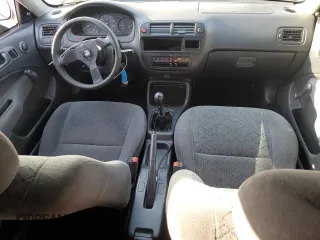 1998 Honda Civic DX with VIN 1HGEJ6127WL054586, listed as a Copart auction lot 48623585 with 328,988 mi miles and Salvage Title. Bid and sale history available at carsss.com. Image 8.