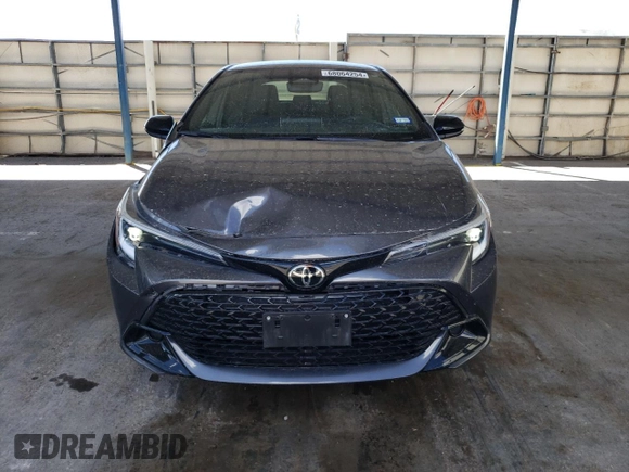 2024 Toyota Corolla SE with VIN JTND4MBE1R3221507, listed as a Copart auction lot 68064254 with 9,839 mi miles and Salvage Title. Bid and sale history available at DreamBid. Image 5.