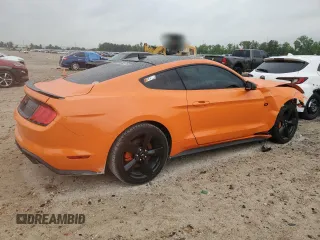 2021 Ford Mustang GT with VIN 1FA6P8CF9M5101492, listed as a Copart auction lot 52884925 with 16,380 mi miles and Salvage Title. Bid and sale history available at carsss.com. Image 3.