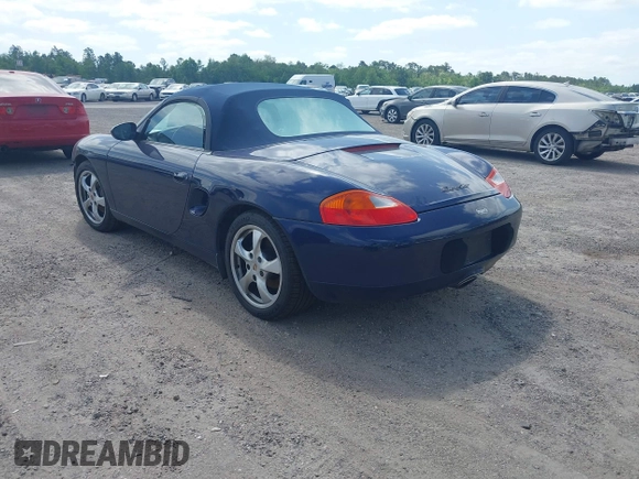 2002 Porsche Boxster with VIN WP0CA29812U622973, listed as a IAAI auction lot 42104707 with 56,744 mi miles and . Bid and sale history available at DreamBid. Image 3.