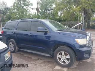 2008 Toyota Sequoia SR5 with VIN 5TDBY64A38S004334, listed as a IAAI auction lot 41710534 with 278,748 mi miles. Bid and sale history available at carsss.com. Image 13.