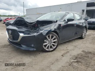 2020 Mazda 3 Select with VIN JM1BPACLXL1175788, listed as a Copart auction lot 57093685 with 57,571 mi miles and Salvage title. Bid and sale history available at DreamBid. Image 1.