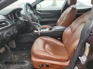 2015 Maserati Ghibli S Q4 with VIN ZAM57RTA1F1145377, listed as a Copart auction lot 43502375 with 58,046 mi miles and Salvage Title. Bid and sale history available at carsss.com. Image 7.