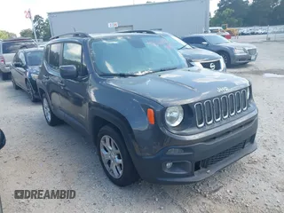 2018 Jeep Renegade Latitude with VIN ZACCJABB6JPJ47186, listed as a IAAI auction lot 42566363 with 182,404 mi miles and . Bid and sale history available at DreamBid. Image 1.