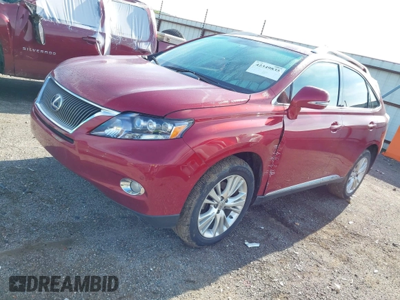 2010 Lexus RX 450h с VIN JTJBC1BA2A2403489, выставлен на аукционе IAAI как лот 42349835 с пробегом 40 163 миль миль и . История ставок и продаж доступна на DreamBid. Изображение 2.