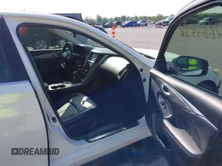 2014 Infiniti Q50 Sport with VIN JN1BV7AR4EM698230, listed as a IAAI auction lot 42664588 with 129,411 mi miles and . Bid and sale history available at DreamBid. Image 5.