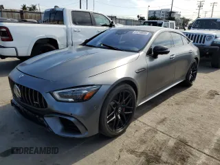 2022 Mercedes-Benz AMG GT 53 z VIN W1K7X6BB6NA051151, wystawiony jako Copart lot #61216855 z przebiegiem 27 782 mil mil oraz Szkoda całkowita • Salvage title. Historia ofert i sprzedaży dostępna na DreamBid. Obrazek 1.