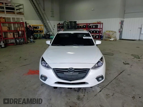 2015 Mazda 3 i Grand Touring with VIN JM1BM1W76F1230944, listed as a Copart auction lot 43342925 with 156,866 mi miles and Salvage Title. Bid and sale history available at DreamBid. Image 11.
