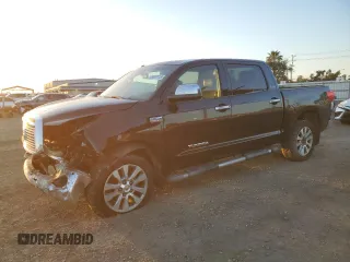 2012 Toyota Tundra 4WD Truck LTD with VIN 5TFHY5F1XCX242301, listed as a Copart auction lot 46857715 with 277,716 mi miles and Salvage Title. Bid and sale history available at carsss.com. Image 1.