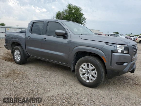 2023 Nissan Frontier Pro-4X with VIN 1N6ED1EK4PN605224, listed as a Copart auction lot 55160985 with 37,422 mi miles and Salvage title. Bid and sale history available at DreamBid. Image 4.