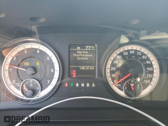 2016 Ram 1500 Tradesman z VIN 1C6RR7KG2GS126544, wystawiony jako Copart lot #51984015 z przebiegiem 146 121 mil mil oraz Szkoda całkowita • Salvage title. Historia ofert i sprzedaży dostępna na DreamBid. Obrazek 9.