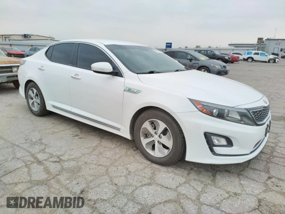 2014 Kia Optima Hybrid LX with VIN KNAGM4AD1E5070948, listed as a Copart auction lot 80899874 with 151,178 mi miles and Clean Title. Bid and sale history available at carsss.com. Image 4.