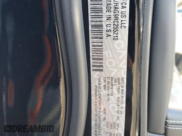 2024 Jeep Grand Cherokee Laredo with VIN 1C4RJHAG9RC255210, listed as a Copart auction lot 85318094 with 2,277 mi miles and Salvage title. Bid and sale history available at DreamBid. Image 13.