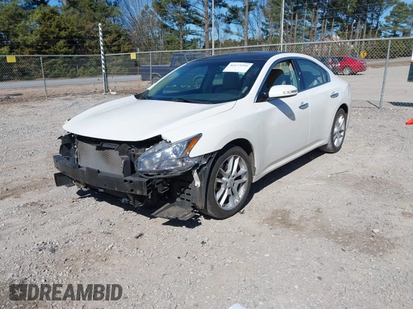2009 Nissan Maxima SV with VIN 1N4AA51E79C853473, listed as a IAAI auction lot 41673591 with 93,484 mi miles and . Bid and sale history available at DreamBid. Image 2.