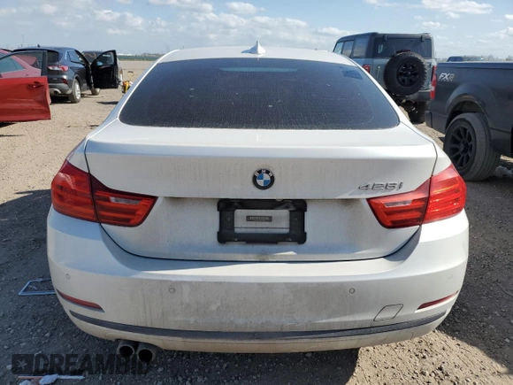 2015 BMW 4 Series 428i with VIN WBA4A5C5XFD410290, listed as a Copart auction lot 49067335 with 165,283 mi miles and Clean Title. Bid and sale history available at DreamBid. Image 6.
