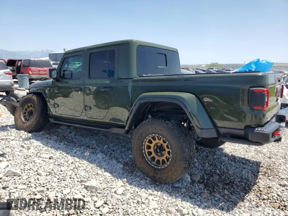 2023 Jeep Gladiator Rubicon с VIN 1C6JJTBM8PL515539, выставлен на аукционе Copart как лот 61076725 с пробегом 21 434 миль миль и Списание • Salvage title. История ставок и продаж доступна на DreamBid. Изображение 2.