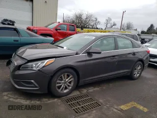 2016 Hyundai Sonata SE with VIN 5NPE24AF0GH382523, listed as a Copart auction lot 45499485 with 114,038 mi miles and Salvage Title. Bid and sale history available at carsss.com. Image 1.