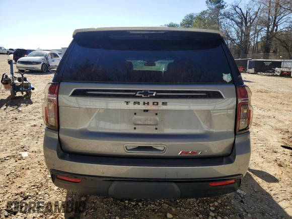 2023 Chevrolet Tahoe RST with VIN 1GNSKRKD2PR327701, listed as a Copart auction lot 49685915 with 37,500 mi miles and Salvage title. Bid and sale history available at DreamBid. Image 6.