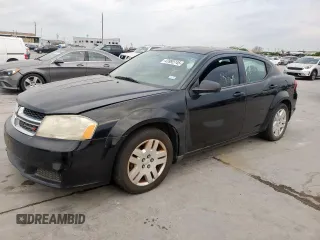 2014 Dodge Avenger SE with VIN 1C3CDZAB1EN166564, listed as a Copart auction lot 47892745 with 149,825 mi miles and Clean Title. Bid and sale history available at DreamBid. Image 1.
