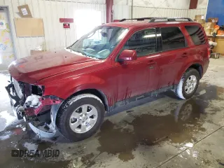 2012 Ford Escape Limited with VIN 1FMCU9EG2CKC10387, listed as a Copart auction lot 43795595 with 136,102 mi miles and Salvage Title. Bid and sale history available at carsss.com. Image 1.