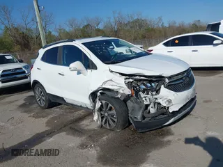 2019 Buick Encore Essence with VIN KL4CJCSM2KB776403, listed as a IAAI auction lot 41240268 with 128,693 mi miles. Bid and sale history available at carsss.com. Image 1.