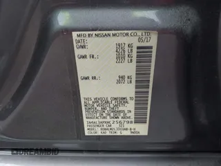2017 Nissan Altima SV with VIN 1N4AL3APXHC256798, listed as a IAAI auction lot 42128003 with 137,249 mi miles and . Bid and sale history available at carsss.com. Image 9.