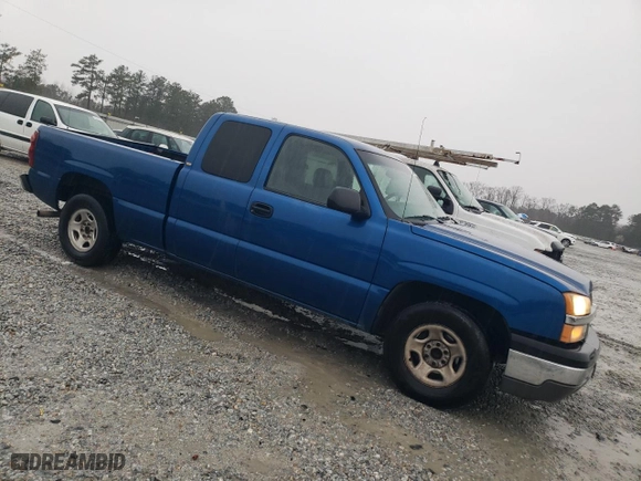 2003 Chevrolet Silverado 1500 LS with VIN 2GCEC19X531188820, listed as a Copart auction lot 89320035 with 260,051 mi miles and Salvage Title. Bid and sale history available at carsss.com. Image 4.