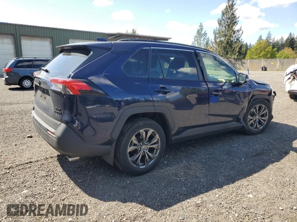 2024 Toyota RAV4 Hybrid XLE Premium with VIN JTMB6RFV7RD129471, listed as a Copart auction lot 53905745 with 8,869 mi miles and Salvage Title. Bid and sale history available at carsss.com. Image 3.
