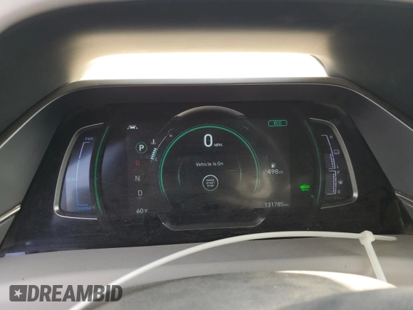 2020 Hyundai Ioniq SE with VIN KMHC75LC0LU186434, listed as a Copart auction lot 58251755 with 131,785 mi miles and Salvage title. Bid and sale history available at DreamBid. Image 9.