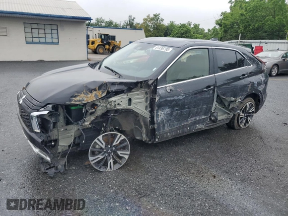 2024 Mitsubishi Eclipse Cross SE with VIN JA4ATWAAXRZ060635, listed as a Copart auction lot 61436795 with 20,597 mi miles and Non repairable. Bid and sale history available at DreamBid. Image 1.