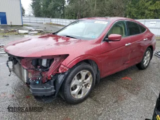 2010 Honda Accord Crosstour EX-L with VIN 5J6TF1H53AL011702, listed as a Copart auction lot 38206974 with 76,284 mi miles and Salvage Title. Bid and sale history available at carsss.com. Image 1.