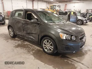 2016 Chevrolet Sonic LT with VIN 1G1JC6SB5G4183436, listed as a IAAI auction lot 41025761 with 123,703 mi miles and . Bid and sale history available at DreamBid. Image 1.