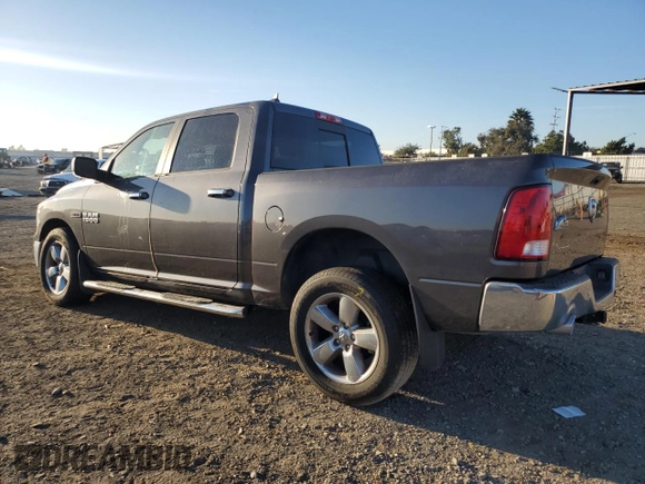 2016 Ram 1500 Big Horn with VIN 1C6RR6LM1GS333294, listed as a Copart auction lot 81847794 with 43,891 mi miles and Salvage Title. Bid and sale history available at carsss.com. Image 2.